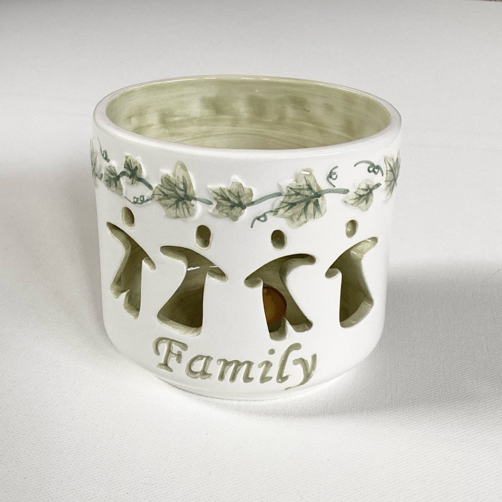 Ceramic Family Candle Holder